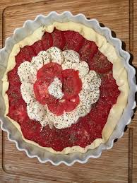 Tarte A La Moutarde Tomates Et Mozzarella Au Companion Thermomix Ou Sans Robot Les Recettes De Sandrine Au Companion Ou Pas Tarte A La Moutarde Recette Tarte Tomate Moutarde Recette