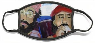 Cheech And Chong Face Masks for Sale
