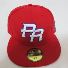 New Era 59fifty Puerto Rico Wbc 2013 Fitted Hat World Baseball Red Cap 5950 Hat World World Baseball Fitted Hats