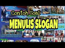 Soal tema 2 kelas 4 bab poster contoh soal slogan. Contoh Soal Menulis Slogan Youtube