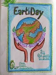 All the best earth day drawing contest 33+ collected on this page. Kvs State Bharat Scouts Guides Kendriya Vidyalaya Subathu Gurugram Division Poster Making Competition On Earth Day On 23 04 2018