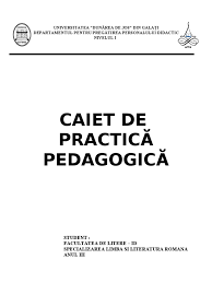 Pentru a fi eficient, practica pedagogic trebuie s fie activ i. Portofoliu PracticÄƒ