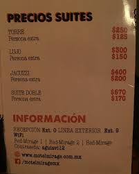 Precios actualizados MOTEL MIRAGE 2021