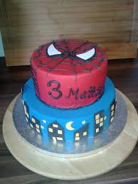 Geburtstag Kinder Spiderman Torte Spiderman Torte Lustige Kuchen Spiderman Fur Kinder