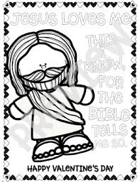 Jesus loves me coloring page jesus love me coloring page ftwap. Jesus Loves Me Valentine Cards Coloring Sheets And Posters Tpt