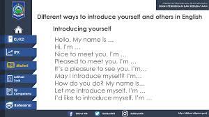 Materi introduction kelas 10 ppt. Introduction Oneself And Other Person Ppt Download