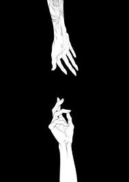 صور خلفيات سوداء hd عالية الجودة بفبوف hand art drawings manga art
