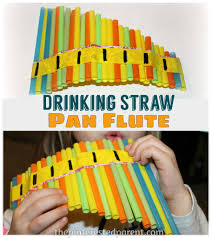 There are 10 overall flutes. Straw Pan Flute Craft The Pinterested Parent