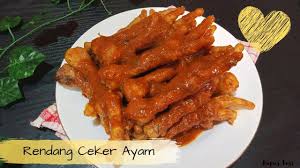 Jagoan pedas nangis makan mie pedas ekstrim. Resep Rendang Ceker Ayam In 2021 Food Chicken Meat Jerky