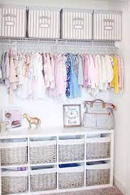 Baby Closet Ideas 47 Nursery Closet Organization Storage And Baby Closet Organizer Ideas Baby Nursery Closet Baby Room Organization Diy Nursery Closet