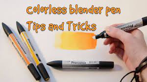 Tutorial Colorless Blender Tips And Tricks Alcohol Ink Markers Blending Markers Prismacolor Markers