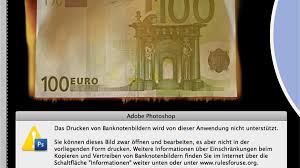 Wenn du eine amerikanische banknote in you have just read the article entitled geldschein drucken vorlage / geldscheine ausdrucken. Photoshop Erkennt Geld Drucken Verboten Kurioses Galerie Mactechnews De