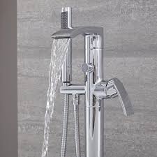 All it needed was some patience and a replacement cartridge costing less than £5. Milano Razor Modern Freestanding Bath Shower Mixer Tap With Hand Shower Chrome