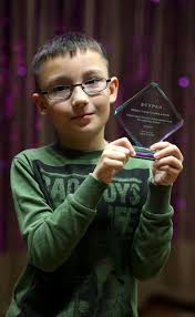 Youngster wins Shildon bravery award for tackling medical issues