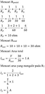 Arus listrik mengalir melewati setiap jalur rumusnya adalah sebagai berikut: Perhatikan Gambar Rangkaian Listrik Di Bawah Ini Kuat Arus Listrik Yang Melewati Hambatan R2 Adalah Mas Dayat