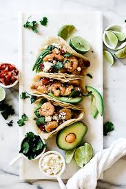Assemble the tacos and serve. Easy Sauteed Shrimp Tacos Oh So Delicioso