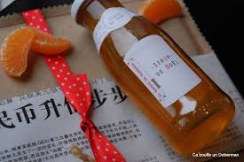 Ca Bouffe Un Doberman Sirop De Noel A La Mandarine Noel Panier Gourmand Noel Sirop