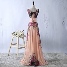 Maybe you would like to learn more about one of these? Emmarcon Abito Da Cerimonia Donna In Chiffon Damigella Vestito Lungo Elegante Floreale Da Festa Party Donna Abbigliamento Aaaid Org