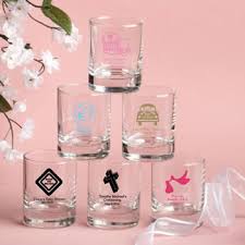 Personalized Votive Shot Glass Favors 3 5oz Baby Shower Themed Nice Price Favors