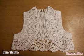 Kiz Cocuklari Icin Dantel Bolero Yapilisi Mimuu Com Bolero Tig Tig Isi Ceket Krose
