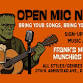 Open Mic Night at Frank’s Monster Munchies Cantina! event image