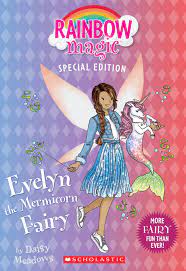 Each story follows best friends kirsty tate and rachel walker as they help their fairy friends resolve a problem involving bad guy jack frost and his goblin minions. Evelyn The Mermicorn Fairy Rainbow Magic Special Edition Ebook By Daisy Meadows Rakuten Kobo