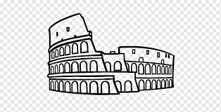 Coliseo de roma para colortear. Coliseo Dibujo Pintura Arte Romano Antigua Roma Coliseo Blanco Texto Adulto Png Pngwing