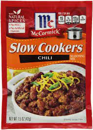 We did not find results for: Amazon Com Mccormick Slow Cookers Chili Seasoning Mix 1 5 Oz Packets 4 Pack Grocery Gourmet Food