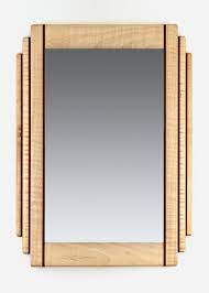 Custom Mirrors By Clark Woodworks Custommade Com Art Deco Mirror Wooden Mirror Mirror
