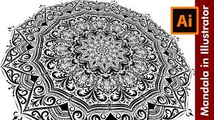 Mandala Tutorial How To Draw A Mandala In Adobe Illustrator Illustrator Tutorials Logo Adobe Illustrator Tutorials Illustrator Tutorials