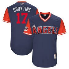Listed below are retailers who carry the alternate scarlet red shohei ohtani jersey in s, m, l, xl, 2x (xxl), 3x. Angels Of Anaheim 17 Shohei Ohtani Navy Showtime Players Weekend Authentic Stitched Mlb Jersey Mlb Jersey Outlet Review Cheap