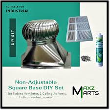 Inhale the heat of the sun trapped in the roof of the house, so that the heat in the roof does not absorb into the house.the installation of the air this stainless steel turbine ventilator available in malaysia is very strong and durable. Beli Turbine Ventilator Pada Harga Terendah Lazada Com My
