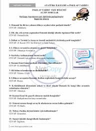 Tyt fizik için sözel kısımlar size puan kazandıracaktır. Inkilap Tarihi I Vize Bolumu Cikmis Auzef Cikmis Sorular Facebook