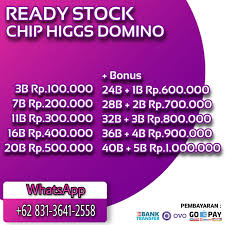 Higgs domino island adalah sebuah permainan domino yang berciri khas lokal terbaik di indonesia. Toko Domino Chip Posts Facebook