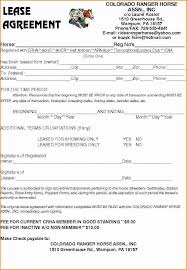 Pasture Lease Agreement Gallery - agreement letter sample format