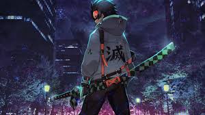 Nova skin minecraft leia anime girl. Desktop Wallpaper Urban Ninja Anime Art Hd Image Picture Background 7a2d63
