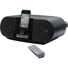 Sony could easily have made it 2 to 3 less wide but left dead room at each end of the radio for expansion in a new series later with larger speakers if you want a clock radio, be careful if choosing the altec lansing im600 which although more portable and not quit as wide as the sony, as altec. Sony Zs S3ip Cd Boombox For Iphone And Ipod Black Zs S3ipblack