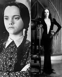 Brooke Shields in the role of Morticia Addams in the Broadway musical