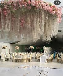 From Ceiling Installments To Swings And Table Setups These Are The Fabulous Wedding Ideas To Wedding Venue Decorations Wedding Ceiling Wedding Decorations