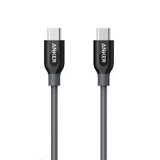 Anker powerline+ usb c to usb cable type c high durability for samsung lg xiaomi. Anker Powerline Usb C To Usb C 2 0 Cable Gray A8187ha1 Dab Lew Tech