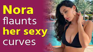 Nora Fatehi flaunts her sexy curves in black bikini - video Dailymotion