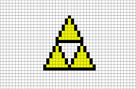 I need some ideas for pixel art i understand it now i just need ideas (i've reached the comment limit so look at this one) :smile Download Zelda Pixel Art Triforce Png Image With No Background Pngkey Com