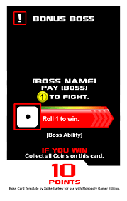 Feb 11, 2016 · the hardest decision you may have at the office is: Monopoly Gamer Boss Card Template By Msipcihkaeel On Deviantart