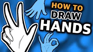 I mostly do anime/manga style drawings! How To Draw Hands For Beginners Anime Manga Tutorial Youtube