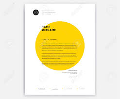 In this cover letter, designer aaron corvett truly lets his typography do the talking. Cover Letter Letterhead Template Bitem