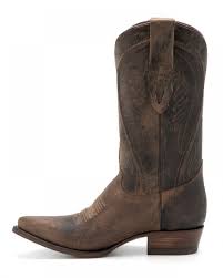 Cuadra men's and women's leather cowboy boots feature unique yet traditional designs. Seville Oryx Made In Mexico Rustic Brown Goat Leather Mens Cowboy Boots Corbeto S Boots