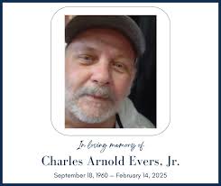 Charles Arnold “Chuck” Evers, Jr. of Jacksonville, passed from this life