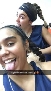 That's why she wants to try out some cool braids and show them off at could you help her come up with some ideas and styles in this makeover game? Mikayla On Twitter New Game Day Hairstyle Dyke Braid