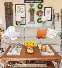 You don't need expensive artwork to make your coffee table display elegant and chic. How To Style Your Coffee Table For Any Season In 5 Minutes Worthing Court