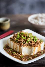 Stir Fried Pork Over Tofu Curious Nut Recipe Fried Pork Recipes Food